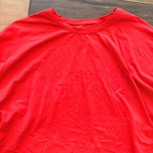 Lululemon Muscle Love long sleeve shirt in the color Love Red large